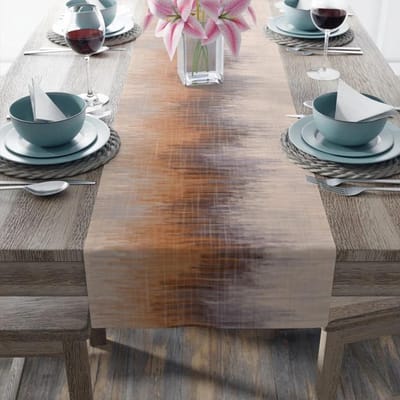 Tafelvlaggen, Tafelkleden, Modieuze Patronen. Geschikt voor Familiebijeenkomsten, Dinerfeesten, Cafés, Kerstfeesten en Gezellige Theekransjes. 40x140cm
