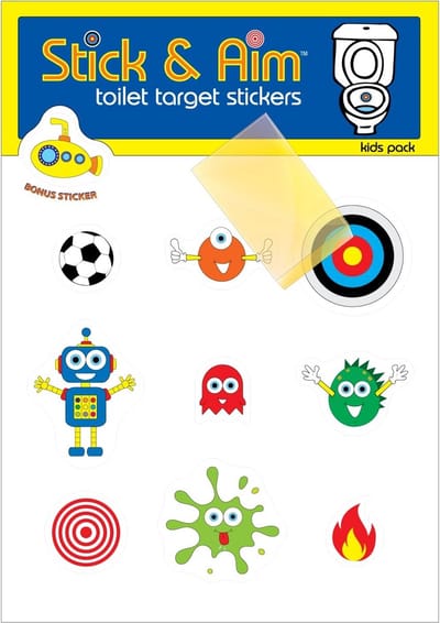 Doelwitstickers voor Kindertoilet: Zindelijkheidstraining en Speels Plezier