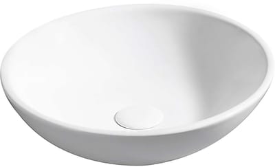 kielle Idolio - Opzetwastafel, diameter 40 cm, wit 30624410