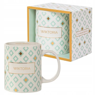 Kop met naam 'Viktoria' - Cadeau voor haar - Verjaardag, Vrouwendag