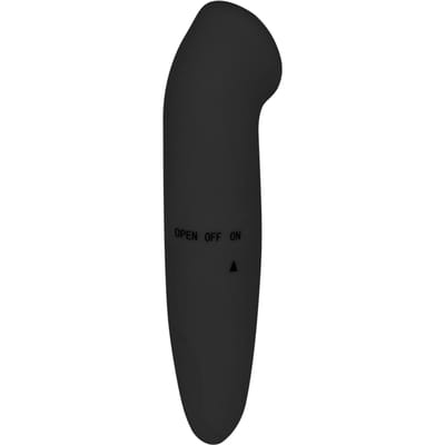 Clitorisvibrator met afgeplatte punt, 12 cm