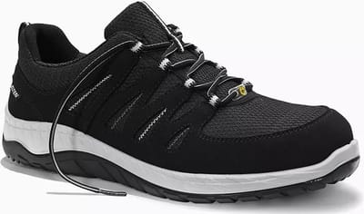 Elten Maddox Black-Grey Low S3 ESD 729461 - Zwart/Grijs - 40