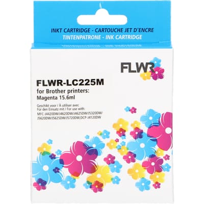 FLWR - Cartridges / Brother LC-225XLM / magenta / Geschikt voor Brother