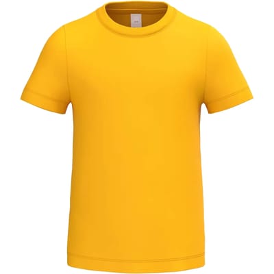 iDeal Basic Brand iDeal190 kinder T-shirt IB322 - Ideal Gold - 6/8 ans