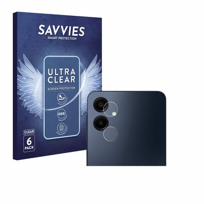 Savvies - Screenprotector voor Samsung Galaxy A06 5G (ALLEEN Camera Lens) - Folie Beschermfolie transparant 6 Stuks