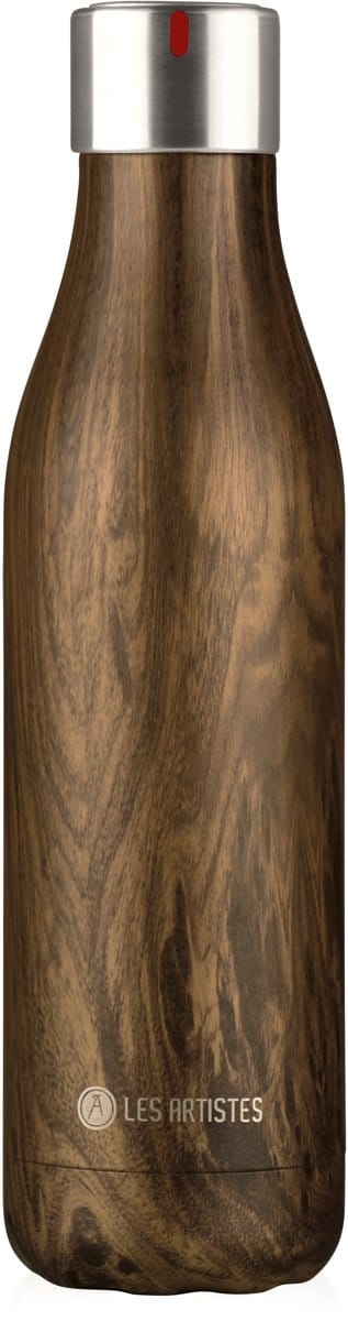 Les Artistes Paris - Drinkfles - Thermosfles - 750ml - Wood