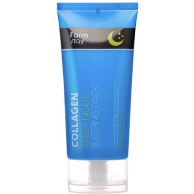Masque de nuit pour le visage au collagène 120 ml 3pcs
