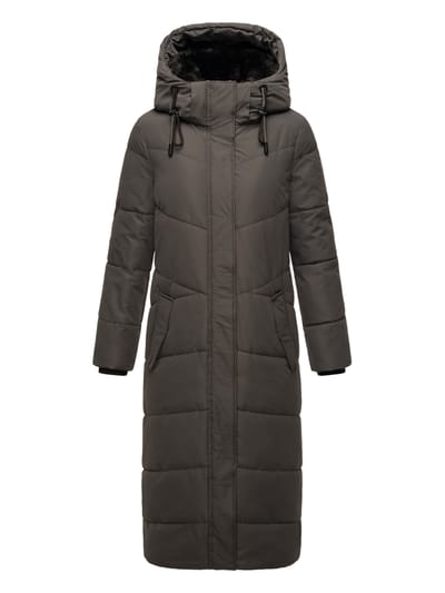 Navahoo dames gewatteerde winterjas Hingucker – Extra Lang & Warm