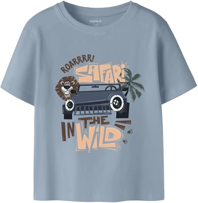 NAME IT - NMMHARLY SS NREG TOP BOX - Jongens - T-shirts