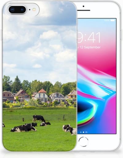 Apple iPhone 7 Plus | 8 Plus TPU Hoesje Koeien