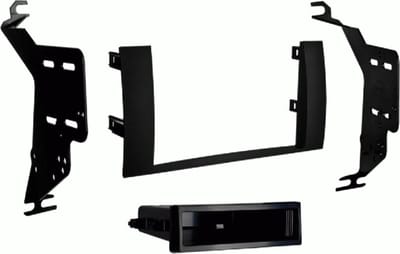 2-DIN radiopaneel met opbergvak Toyota Prius 01/2004-06/2009 (METRA)