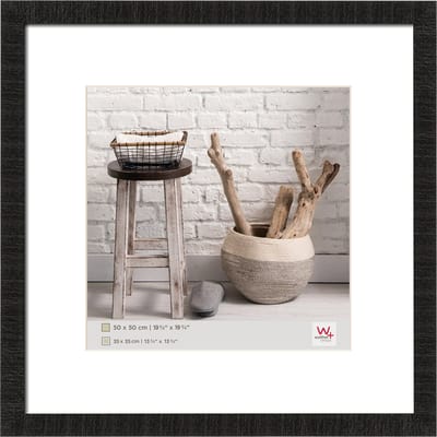 Walther Home - Houten lijst - Fotoformaat 50x50 cm - Zwart