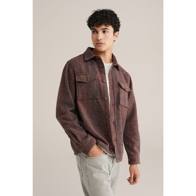 WE Fashion Overshirt Vintage Red Taglia: 3XL | Camicie Casual Outlet | Uomo | Rosso