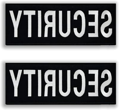 Reflecterende Veiligheidssets met Borduurpatches, Dubbelzijdige Plakpatches voor Hoeden, Tassen en Kleding, Set van 2 voor Extra Zichtbaarheid en Bescherming