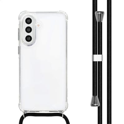 imoshion Hoesje - Geschikt voor Samsung Galaxy A57 (5G) - Backcover met koord - Zwart
