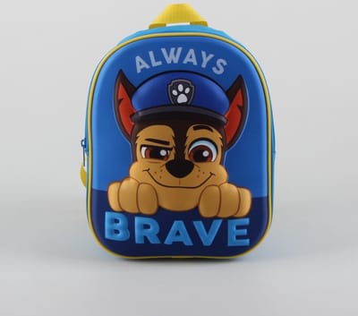 Paw Patrol 3D kleuterrugzak. 29,5 x 10 x 23 cm.(H x D x Br)