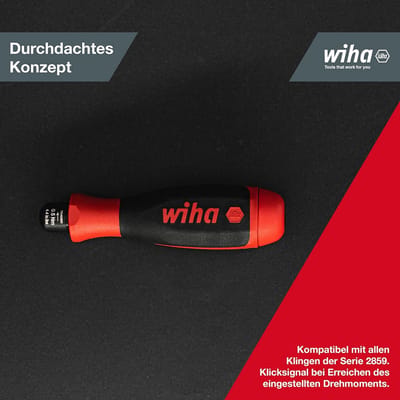 Wiha EasyTorque momentschroevendraaier 1,4 Nm – Precisie voor fijne mechanica en elektricienswerk