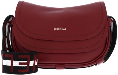 COCCINELLE Leren schoudertas Raquel Crossbody Bag Ribes / Prune (rood)paars