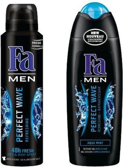 FA Men Perfect Wave - Douchegel & Deodorant Spray - Voordeelverpakking