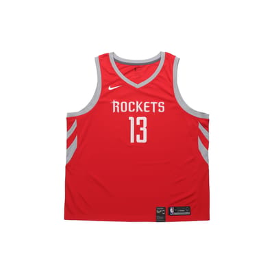 Nike NBA Houston Rockets James Harden Nr. 13 Ademende Tanktop Heren Tops University-Red 864477-657 XL red