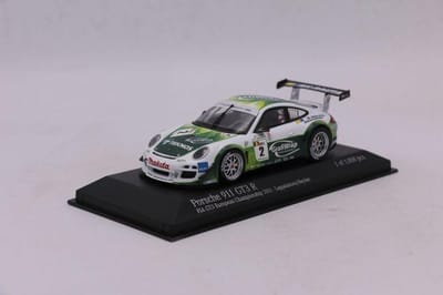 1:43 Diecast Modelcar Porsche 911 GT3 R #2 FIA GT3 European Championship 2011 1008pcs Minichamps