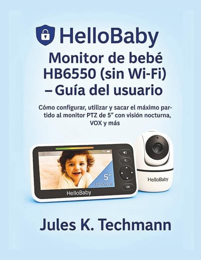 Babyfoon Gids - Handleiding Babybewaking - Veilige Ouderzorg - Zonder Wi-Fi - 5 Inch Scherm