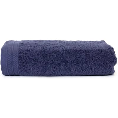 The One Towelling Organic Badlaken - 70 x 140 cm - Hoge vochtopname - Met ophanglus - 550 gr/m² - 100% Organisch katoen - Denim