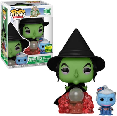 Funko Pop! Movies: Wizard Of Oz - Wicked Witch With Winged Monkey #1581 [2024 Summer Convention Exclusive]