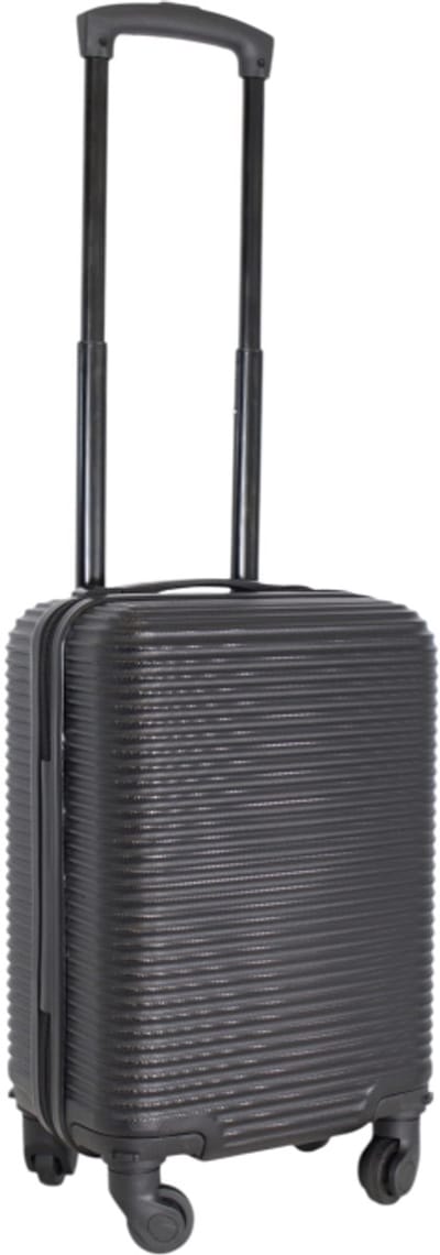 Handige compacte reistrolley - Under Seat trolley- Trolley handbagage-Past onder een vliegtuigstoel-40x30x20 cm-24 liter-Ryanair-Transavia-Easy Jet- Etc- Zwart