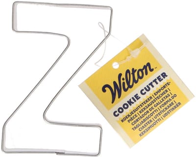 Wilton Koekjes Uitsteker - Letter Z - Uitsteekvormpjes - Koekjes Vorm