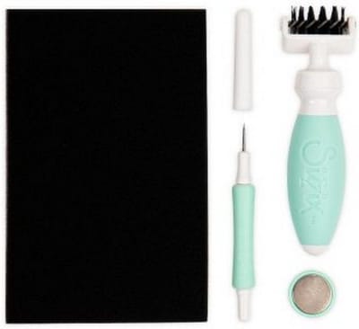 Sizzix Making Tool Die Brush & Die Pick Accessory Kit Mint Julep