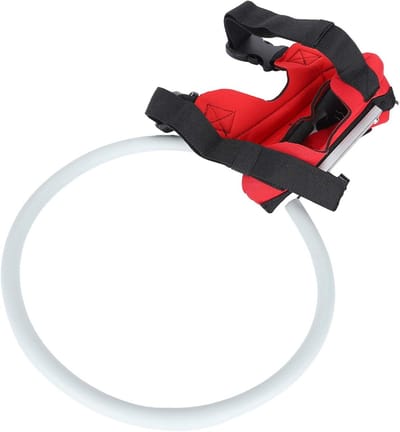【 】Blinde hondentuig Vest, blinde hond anti-collision ring, rode kleur lichtgewicht anti-collision huisdier voor kat gids hond dier(MYFZ02 red, S)