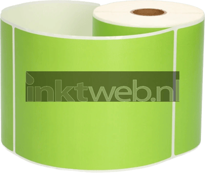 FLWR - Labels / Zebra verzendetiketten / groen / Geschikt voor Zebra