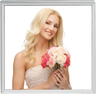 ZEP - Verzilverde Fotolijst Nicole voor foto formaat 20x20 - 120S01-88