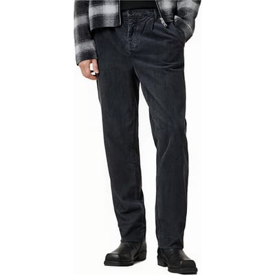 AllSaints Elm Trouser Faded Black Maat: W32 | Tailored Broeken Outlet | Heren | Zwart