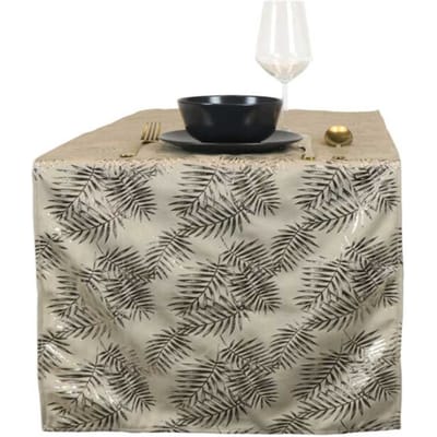 Unique Living | tafelloper sid 45x150cm ivory