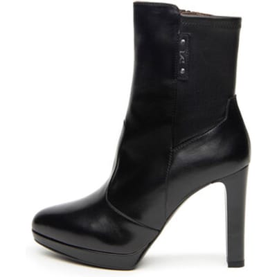 Nerogiardini Enkellaarzen Nappa Pandora Zwart T.Nappa Gio 16 Battis.Tpu - Fashion Wear - Vrouwen