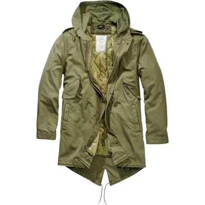 Brandit Parka - M51 Parka - S tot 3XL - voor Mannen - olijf