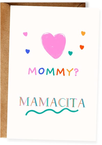 I’m a Mommy Mamacita - Grappige Trendy kaart voor Mama - Moederdag wenskaart voor vriendin - Love Island Quote - Viral Tiktok - Humor wenskaart - Ansichtkaart (10x15 cm incl. envelop)
