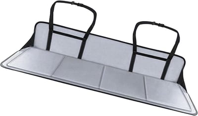 Autozitje Verlengplateau - Autoslaapmatras - Kamperen Reizen - Niet-opblaasbaar - 42x128cm - Grijs