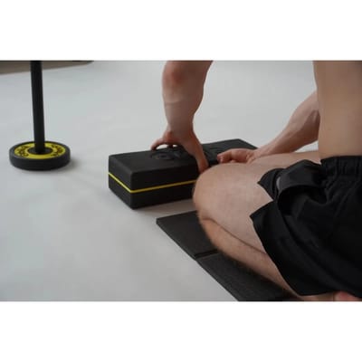ObliQ Starter Block - EVA-Foam Kniesteun voor Buikspierwiel / Ab-Roller Oefeningen - Beensteun voor ObliQ Wheels - Foam Blok voor Core Training, Roll-Out en Fysiotherapie