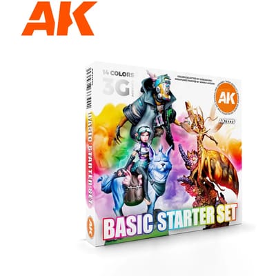 Basic Starter Set – 14 Colors Selected By Josedavinci - AK-Interactive - AK-11775