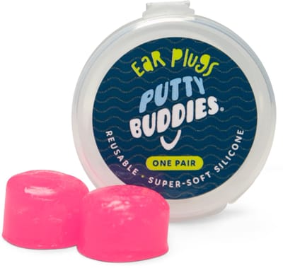 Putty Buddies - Zachte, comfortabele siliconen oordopjes - Blijft in het oor zitten - Voor bij het zwemmen - Super zacht - Comfortabel - Zwemdoppen - Te combineren met Ear Band It - Zwem oordopjes - Oordoppen - Zwemmen - Roze