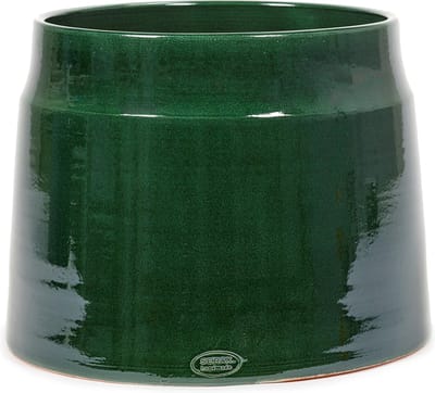Serax - Glazed shades - Bloempot XL - Donkergroen - 36 Ø