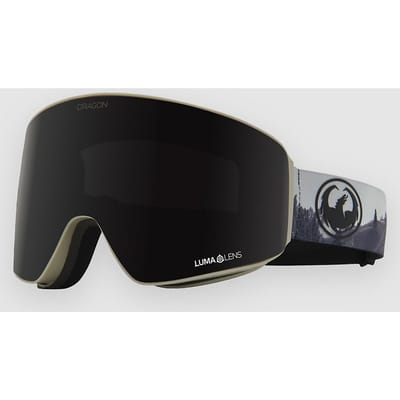 Dragon Alliance Pxv Bonus Skibril Grijs Lumalens Midnight/CAT3+Lumalens Amber/CAT2 Man,Vrouw