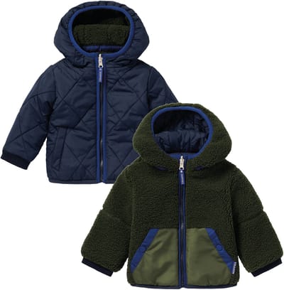 Noppies Reversible Jacket Gormaz Jongens Jas - Maat 80