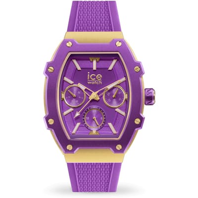Ice Watch Ice Boliday - Ultra Violet 023289 Horloge - Siliconen - Paars - Ø 40 mm