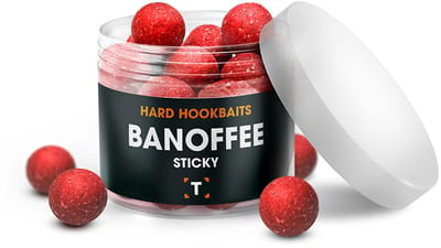 Sticky Banoffee Hard Hookbaits - 15MM - Aas - Karpervissen - Partikels - Karper Aas - Karper Vissen - Karper Voer - Karper