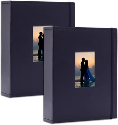 Allecto - Fotoalbum - Polaroid Fotoalbum - 2x3 Compartimenten - Blauw - Geschikt voor Fujifilm Instax - Ideaal voor Kpop Photocards