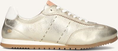 Fred De La Bretoniere Ylva Loa Sneakers - Leer - Dames - Goud - Maat 36